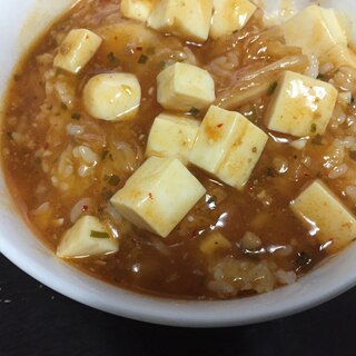 麻婆豆腐丼